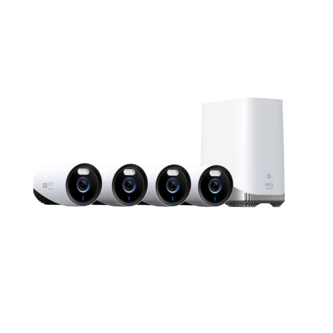 Eufy 4K Professional Smart Security 4-Camera Kit - E330 - BRAND NEW